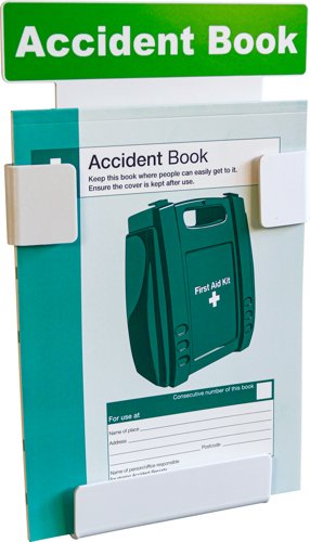 Accident Book Station with FREE A4 Accident Book