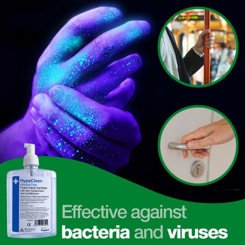 HypaClean Foam Hand Sanitiser 500ml