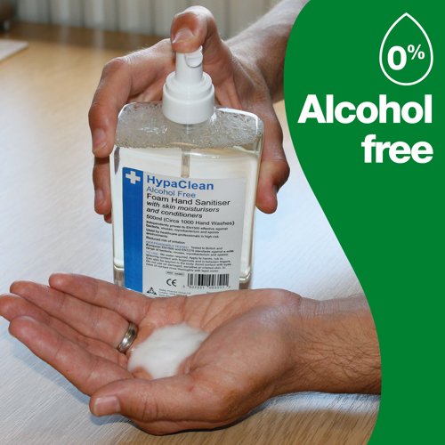 HypaClean Foam Hand Sanitiser 500ml