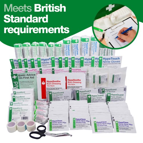Workplace First Aid Kit Refill British Standard Compliant (Large)