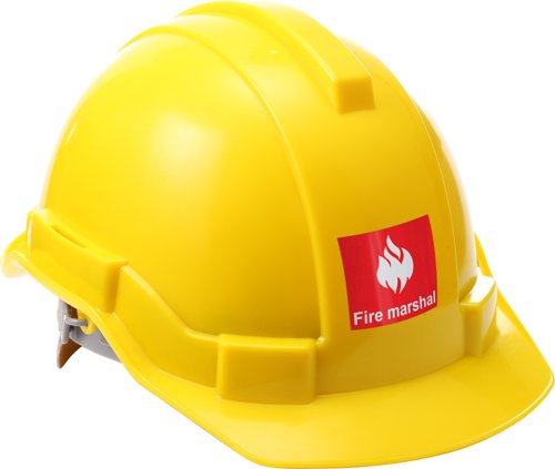 Fire Marshal Helmet Sticker