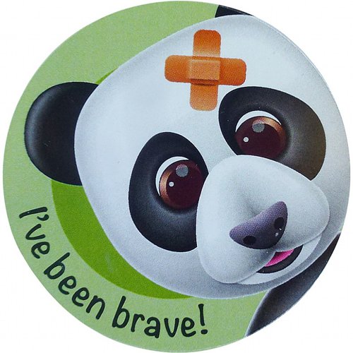 I've Been Brave! Stickers Sheet of 15