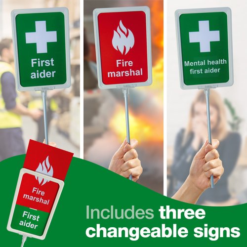 First Aider A5 Desk Sign