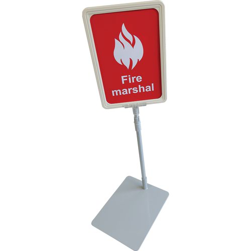 Fire Marshal / Warden Desk Sign