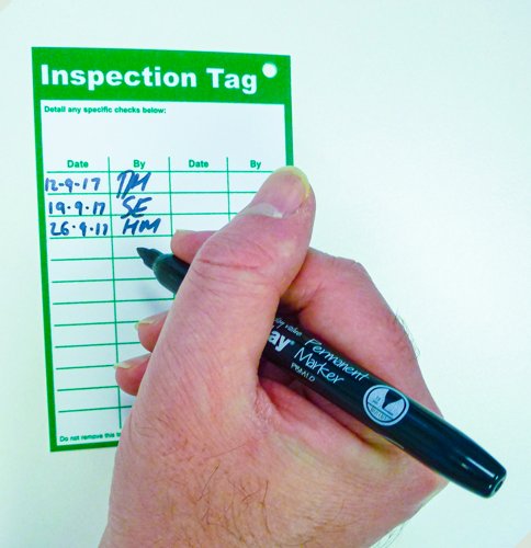 General Inspection Tag