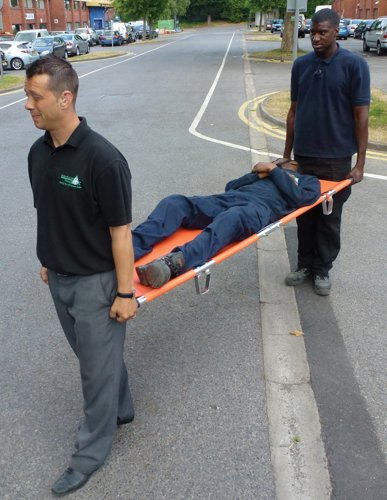 Light Weight 2-Fold Stretcher with Bag Load Capacity 160kg