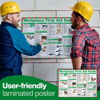 Workplace First Aid Laminated Guidance Poster A2 - A600