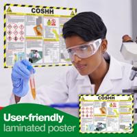 COSHH Laminated Guidance Poster A2 - A704