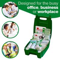 Evolution Series British Standard Compliant Workplace First Aid Kit in Green Evolution Case Medium - K3031MD