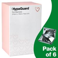 HypaGuard Foil Blanket 210cm x 130cm (Pack 6) - Q2023T