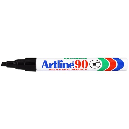 Artline Permanent Marker 90 Chisel Tip Black