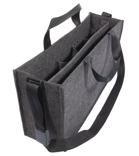 Sigel Desk-Sharing Bag Classic L dark grey
