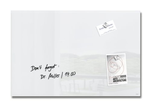 Artverum Magnetic Glass board 6040cm Super White
