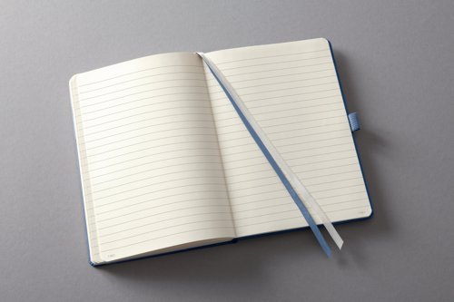 Conceptum Metallic Blue Lined Notebook