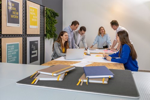 Linescape Blue Lined Notebook