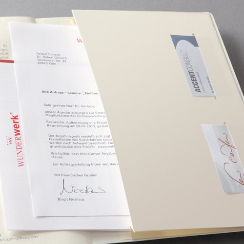 Notebook Conceptum Softcover 187x270x13 Lined Black