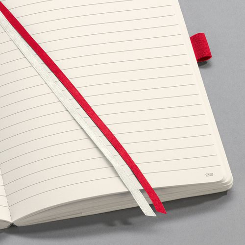 Notebook Conceptum Softcover 187x270x13 Lined Red