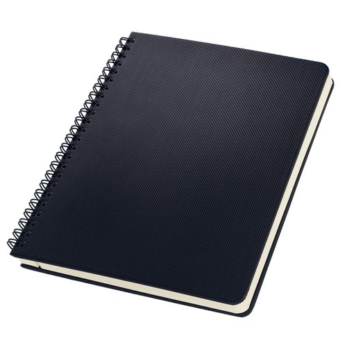 SIGEL Spiral notepad Conceptum Lined A5 Black Hard Cover
