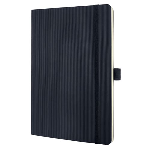 SIGEL Notebook Conceptum Dot Grid (Dotted) A5 Black Soft Cover