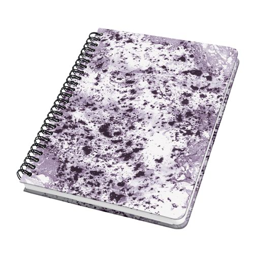 SIGEL Spiral notebook Jolie Violet Marble Dot Grid (Dotted) 100 gsm A5 Violet/White Hard Cover