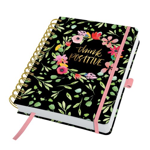 Jolie Daily planner A5 undated Flower Love 240p