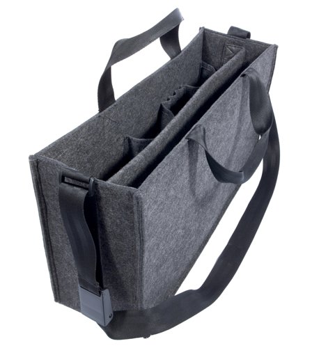 Sigel Desk-Sharing Bag Classic L dark grey