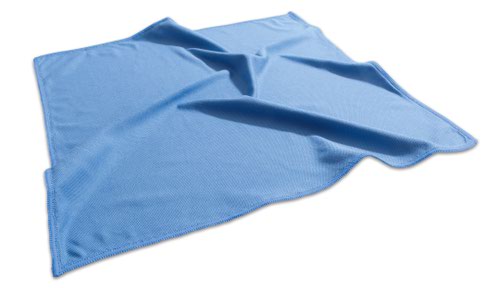 Delta Microfibre Cloth, Blue, Triangular Structure (1) - GL189