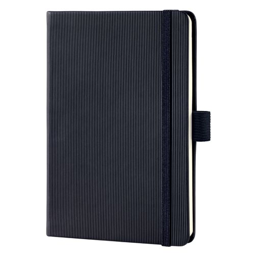 SIGEL Notebook Conceptum Squared Red A6 Black Hard Cover