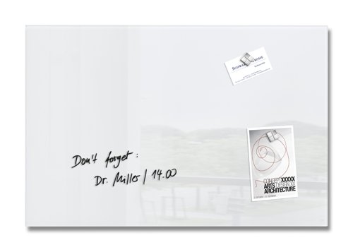 Artverum Magnetic Glass board 6040cm Super White