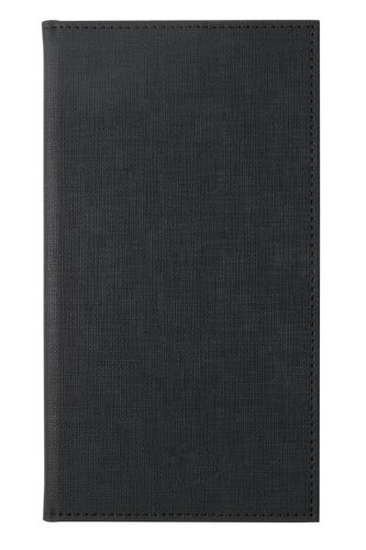 Bill folder black PU 130x230x10mm.