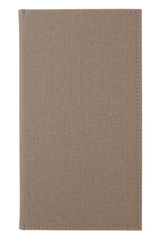 Bill folder beige PU 130x230x10mm.
