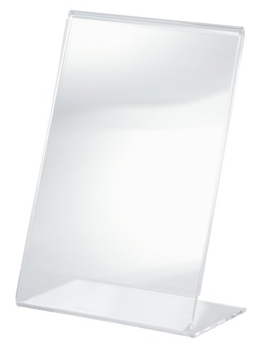 Table-top display frame slanted A6