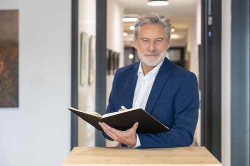 Notebook Conceptum Hardcover 187x270x13 Lined Black