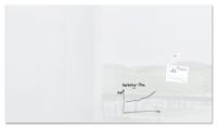 SIGEL Glass whiteboard Artverum - TUEV-approved - 240 x 120 cm - white - safety glass