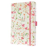 Jolie Diary 2025 Approx A5 Hardcover Matt Embossed Gloss Varnish Week To View 135x203x16mm Bloom Pink