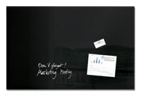 Sigel Magnetic Glass Board artverum 100x65x1.5cm Black