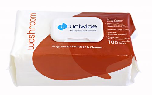 Uniwipe Clothwipe Washroom (100) 5811