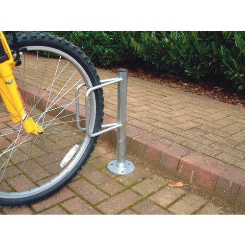 Floor mounted Individual cycle holder