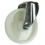 Castor, 100 mm Dia. Nylon Tyre hole Fixing - Swivel