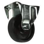 Castor, Fixed - High Temp 125 mm Dia, Mild Steel