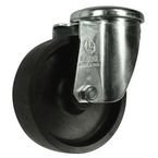 Castor, Bolt Hole - High Temp 80 mm Dia, Mild Steel