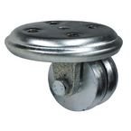 Castor, Twin Wheel, Low Level 50 mm Dia Steel