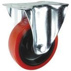 Castor, Poly. Tyred 125 mm  Fixing - Fixed