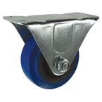 Castor, Rubber Tyred 75 mm Dia. Swivel Plate Fixing