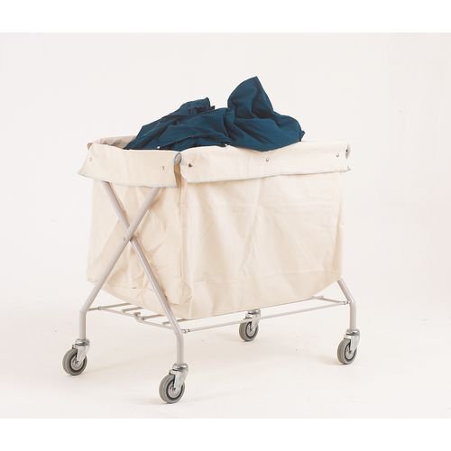 Folding linen trucks with large capacity canvas bag