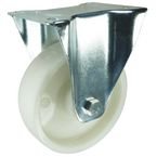 Castor, Fixed - Heavy Duty 150 mm Dia. Nylon Wheel