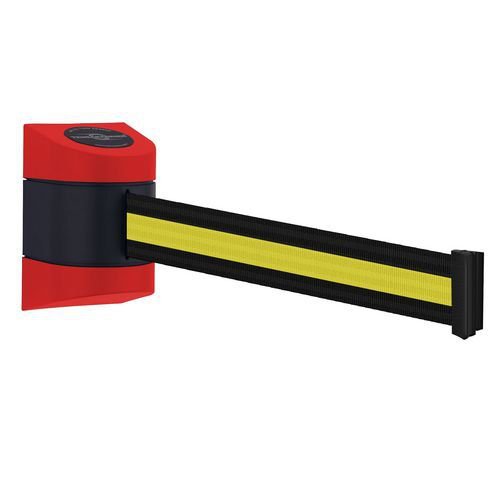 Tensabarrier® Wall mounted premium retractable belt barriers - Standard web 50mm - 4.6m