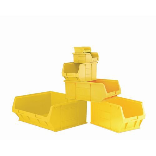 Standard small parts bins 355x200x132mm yellow
