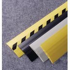 Cable Protector PVC, 3 m Lengthwidth:75 Mm, Black