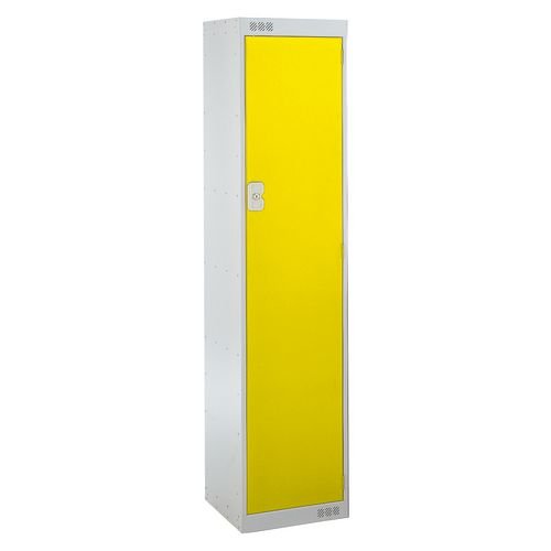 Coloured Door Lockers - Standard Top - Single Door